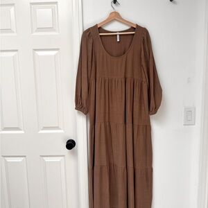 Rachel Pally dress. Brown. Never worn.